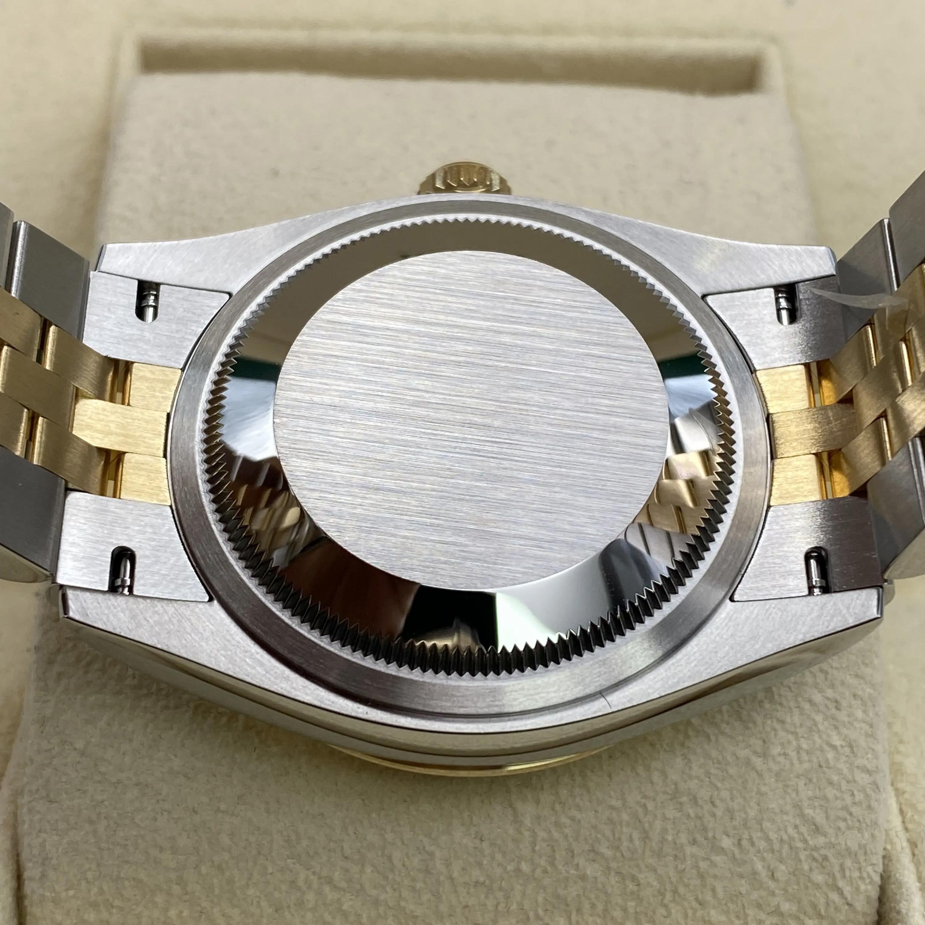 Rolex Datejust 126233 36mm Steel 18K Yellow Gold Olive Green Dial