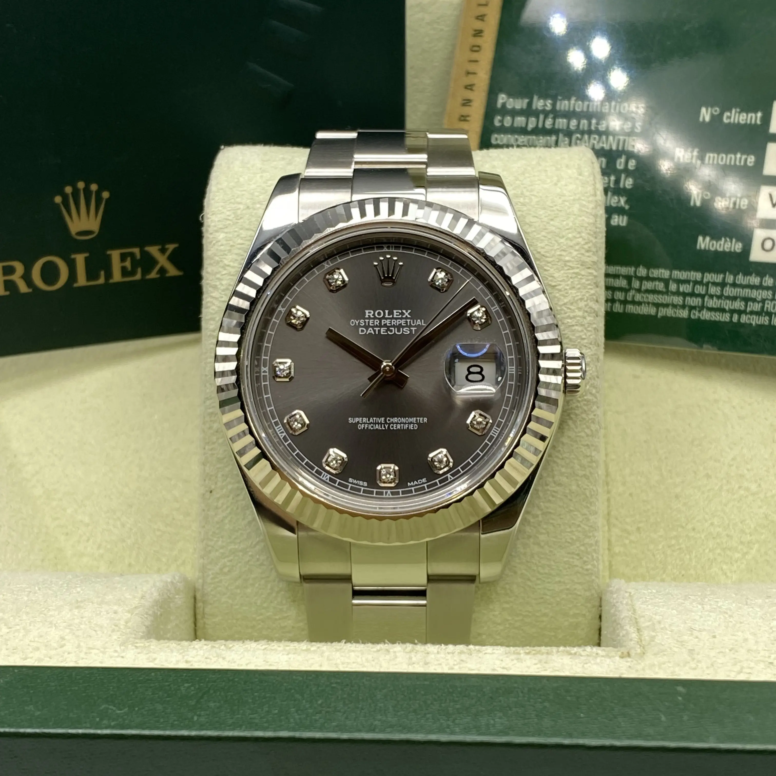 2nd image of Rolex Rolex Datejust II 116334 Wristwatch, PreOwned condition