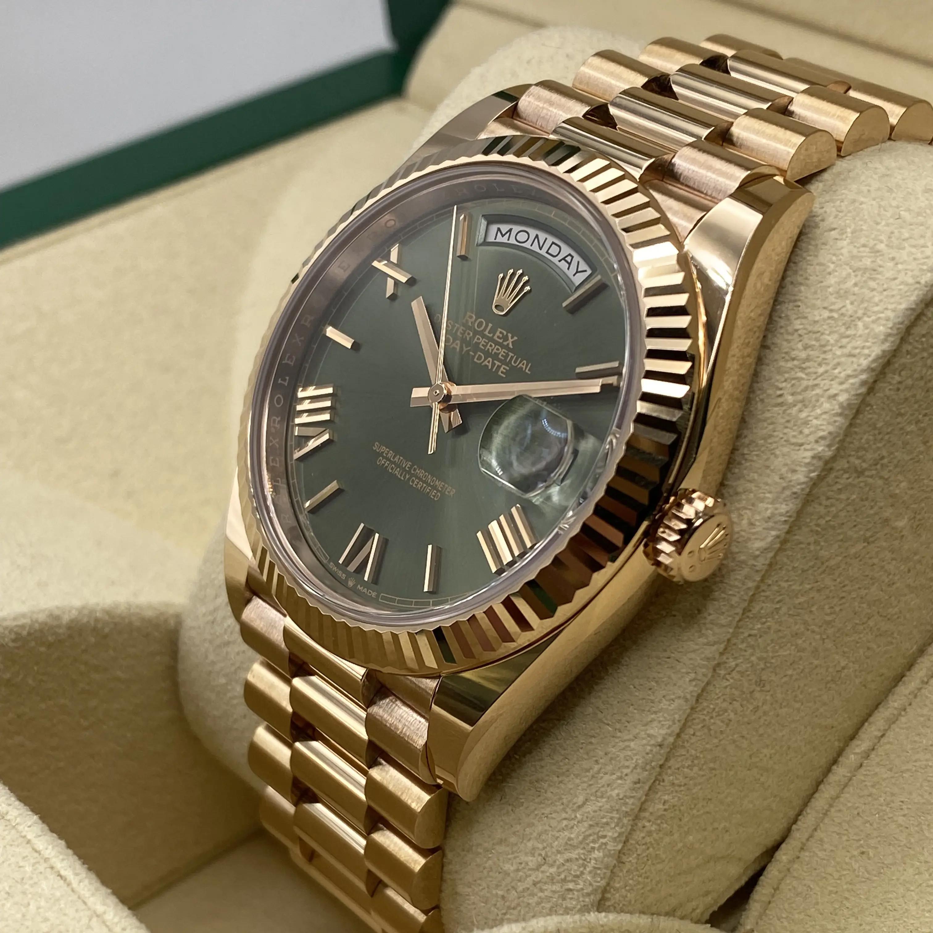 3rd image of Rolex Rolex Day-Date 228235 Wristwatch, PreOwned condition