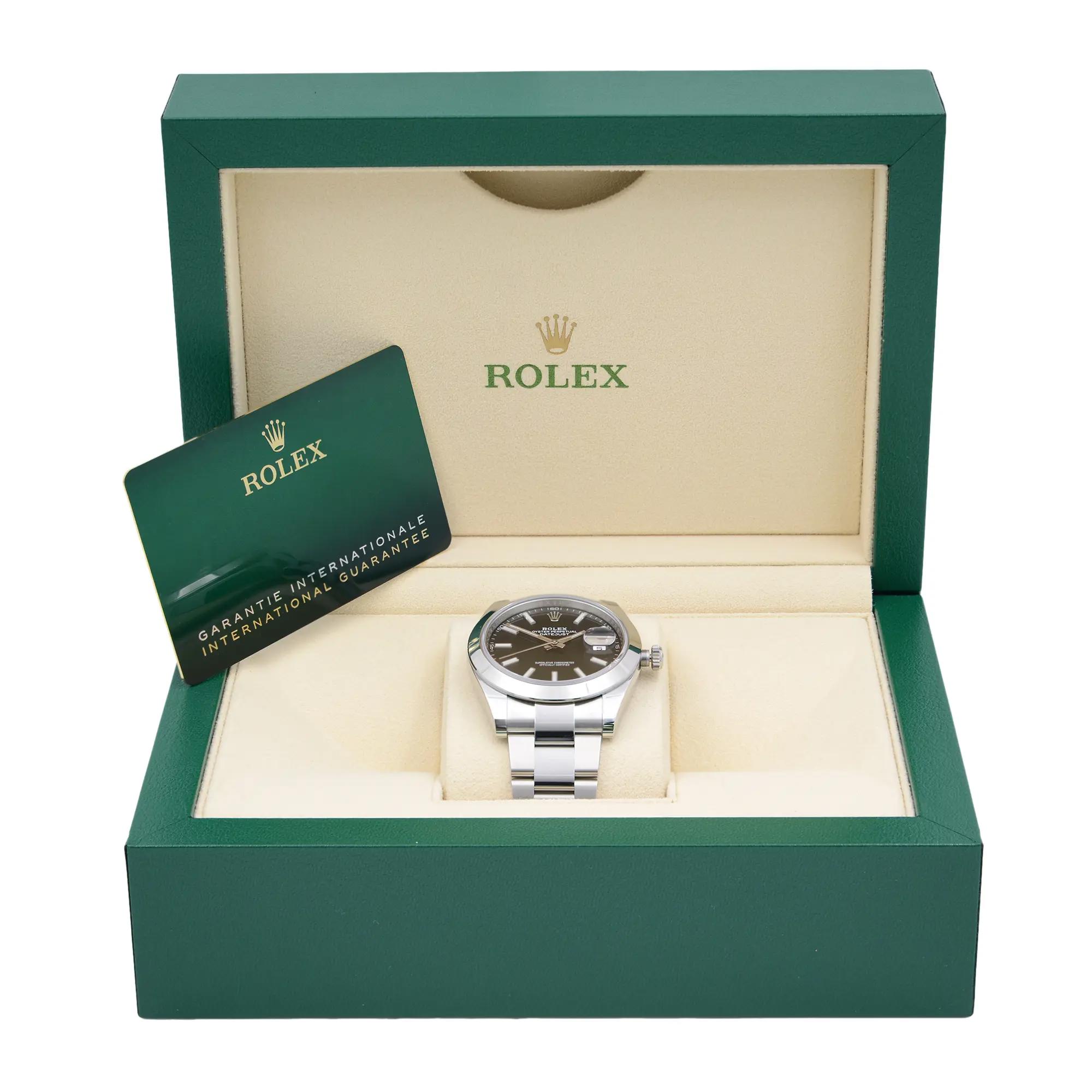 6e image de Rolex Rolex Datejuste 126300 Montre à bracelet, condition attentive
