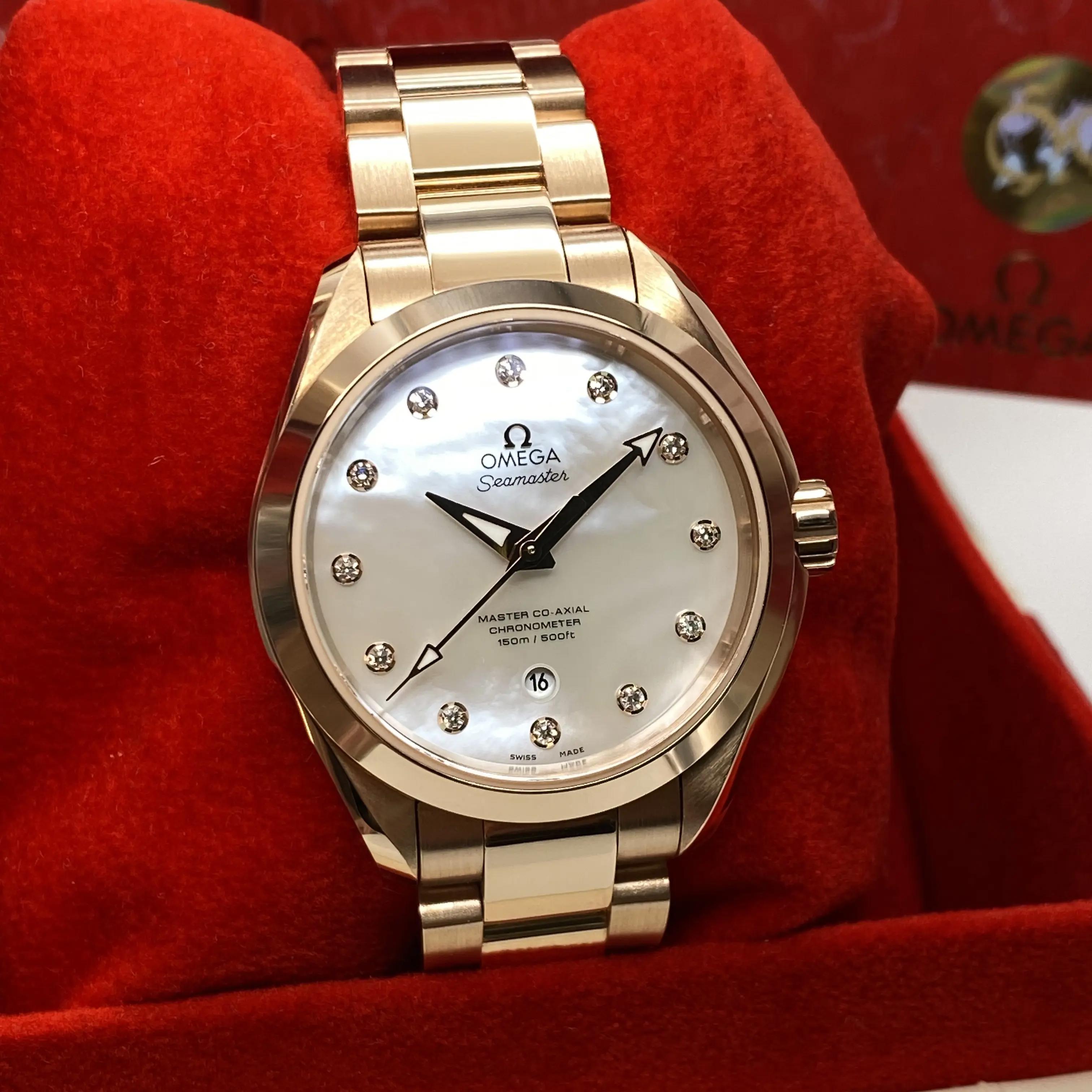 2nd image of OMEGA Omega Seamaster Aqua Terra Wristwatch, Unworn condition