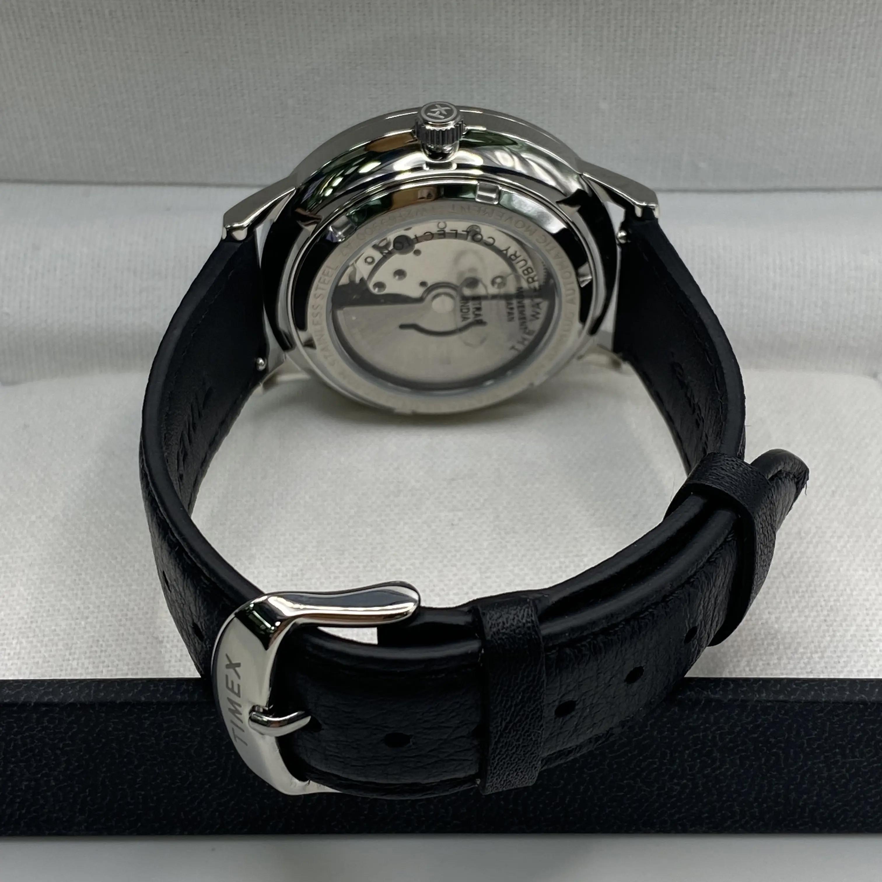 Timex Waterbury 40mm Stainless Steel White Dial Automatic