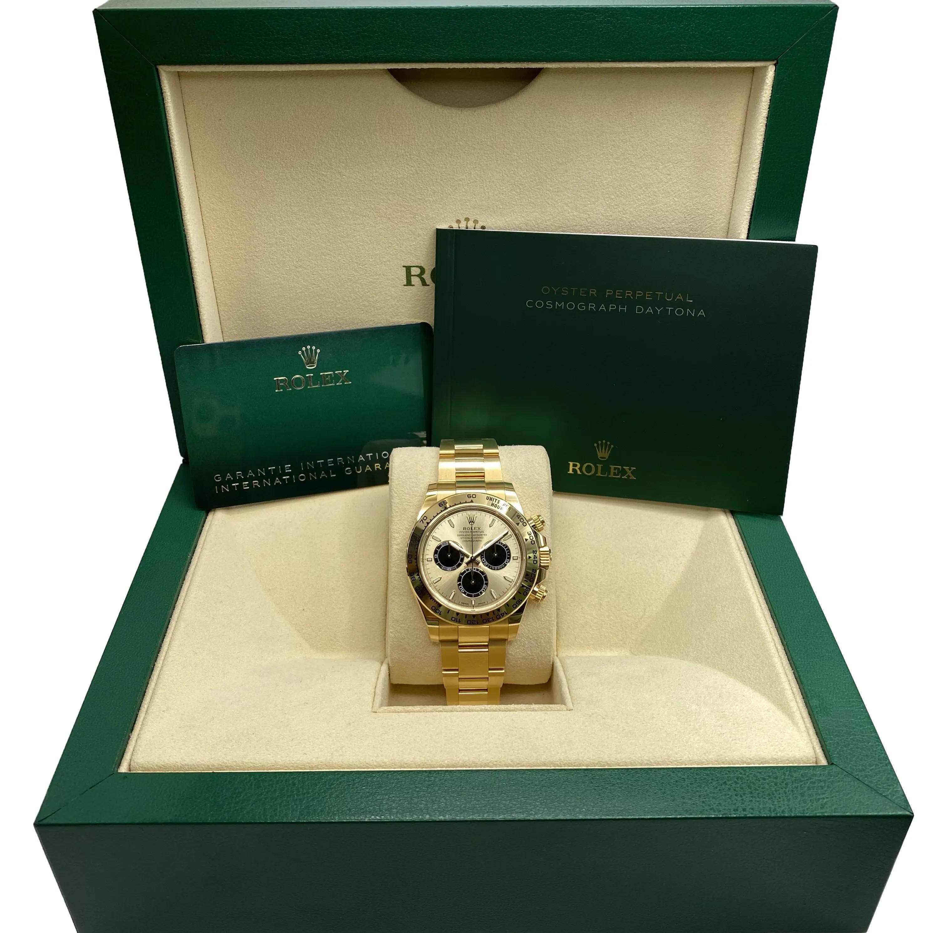 Rolex Cosmograph Daytona 40mm 18K Yellow Gold Champagne Dial Watch