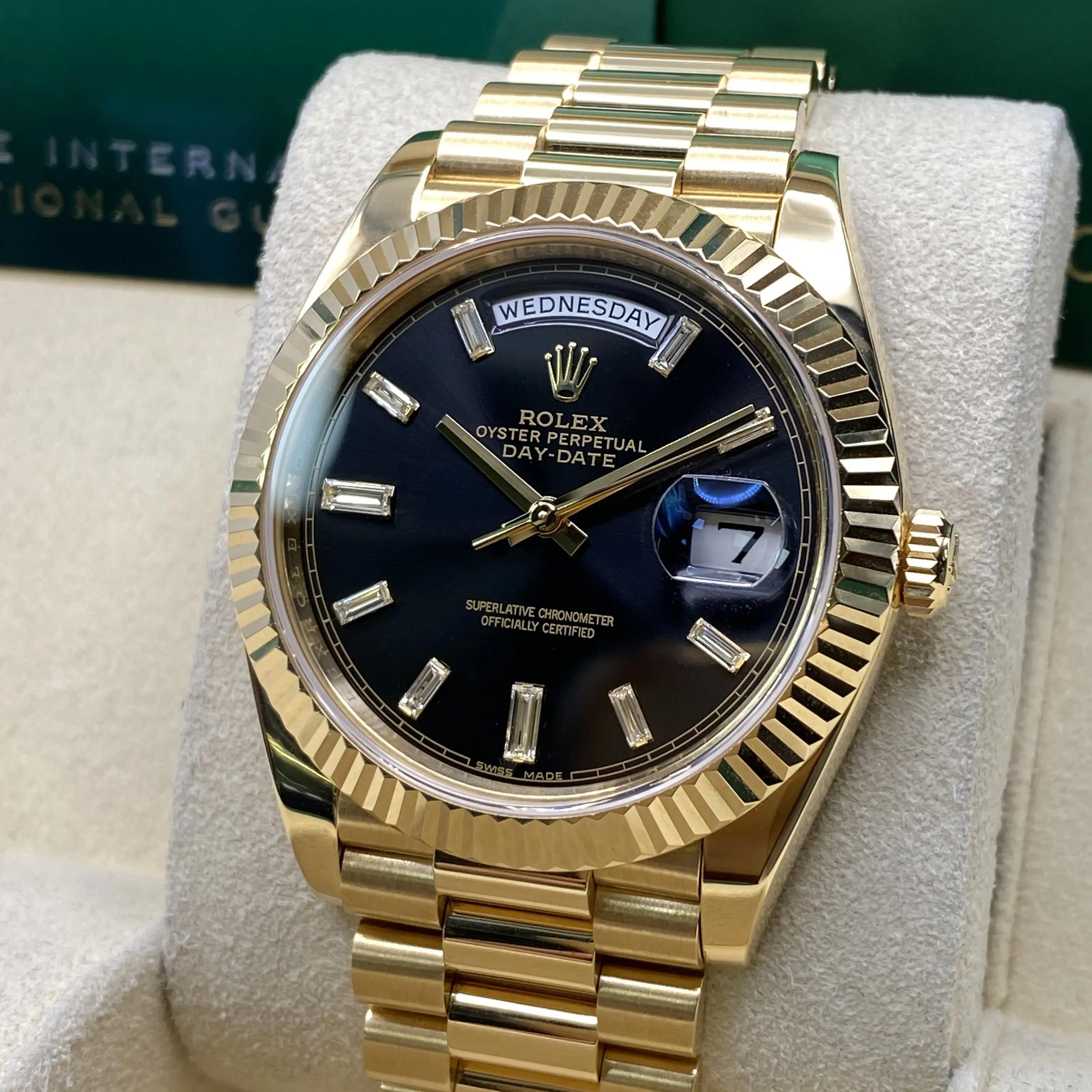 3rd image of Rolex Rolex Day-Date 228238 Wristwatch, PreOwned condition