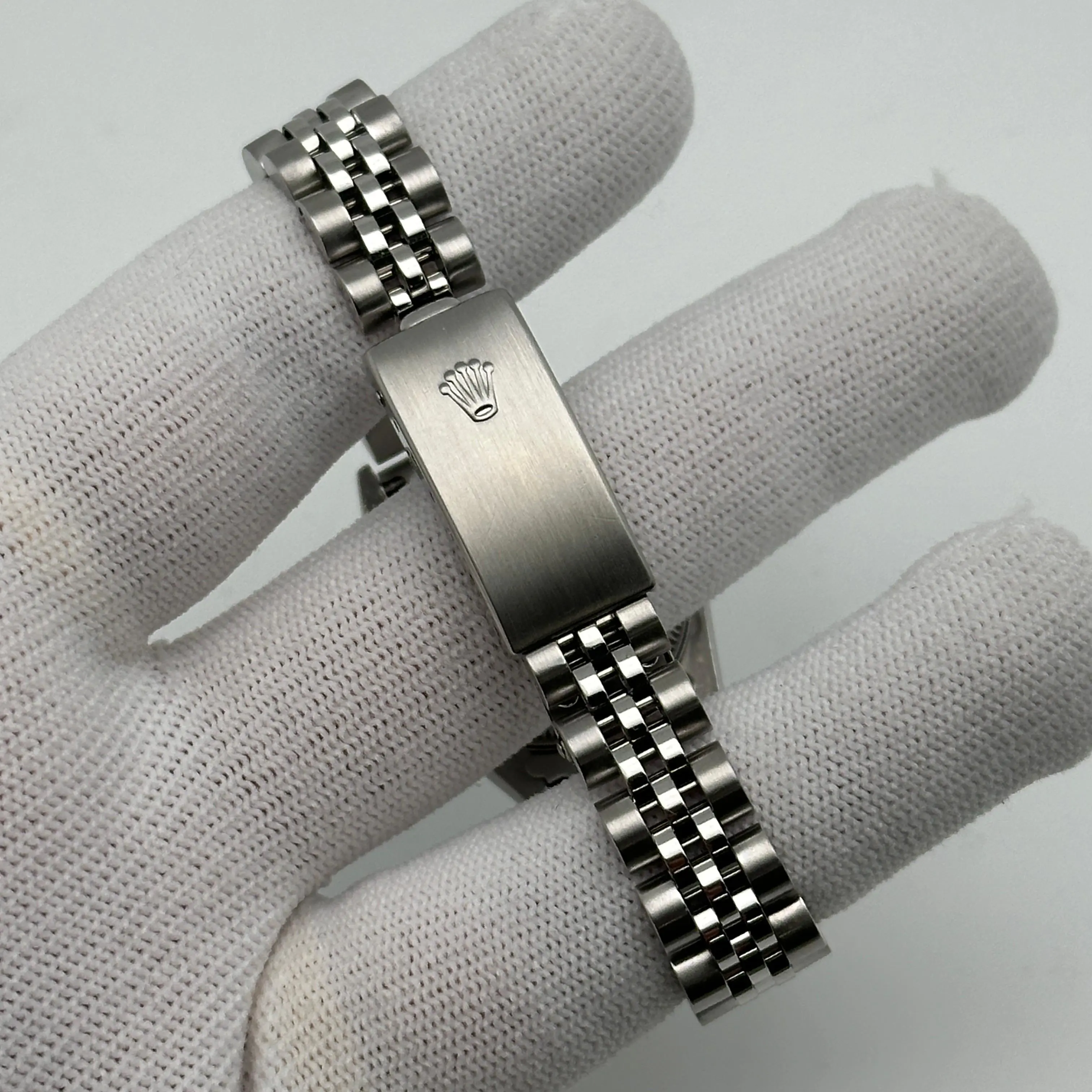 Rolex Lady Datejust 26MM Steel Custom Diamond Tiffany Dial Bezel