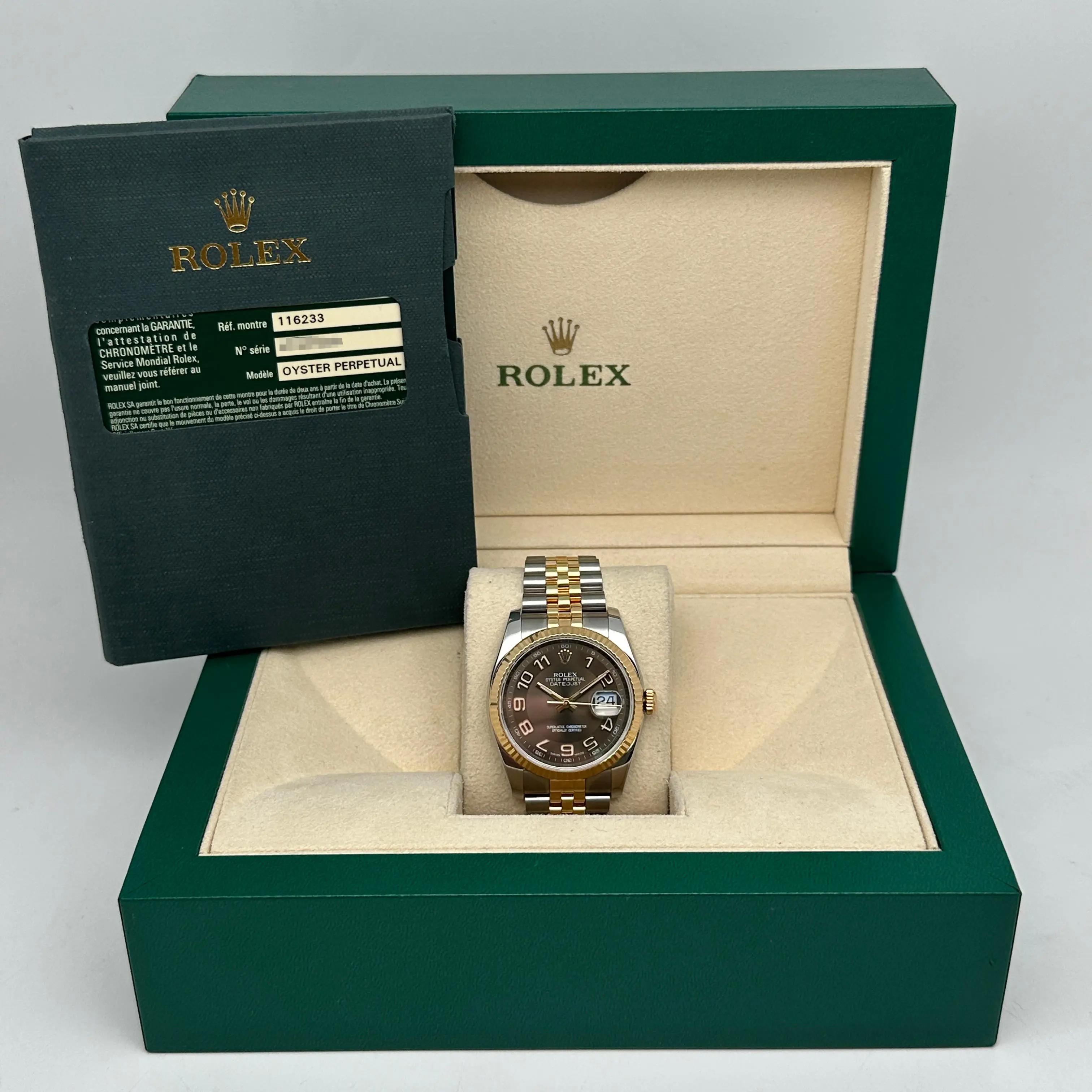 ラオっち Rolex Datejust 116233 Two Tone Oyster Band